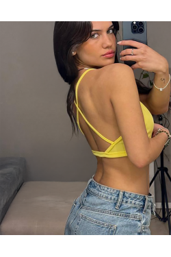 Top Nova con breteles cruzados