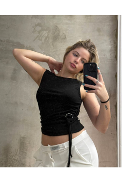 Top Loxo con escote buche