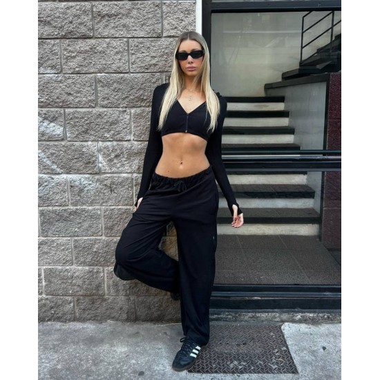 Pantalon de darlon con bolsillos Pantalon de darlon con bolsillos