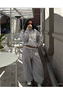 Pantalon Yun con cintura combinada