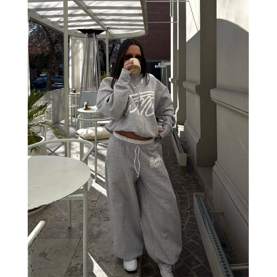 Pantalon Melville con cintura combinada Pantalon Melville con cintura combinada