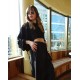 Campera Duna con cuello alto y frunce Campera Duna con cuello alto y frunce
