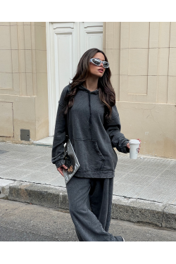 Buzo Guinea con efecto Acid-Wash