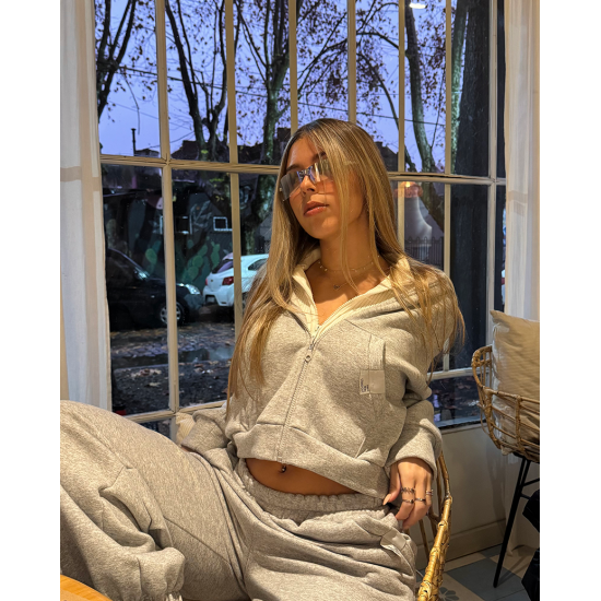 Hoodie con cierre Hoodie con cierre