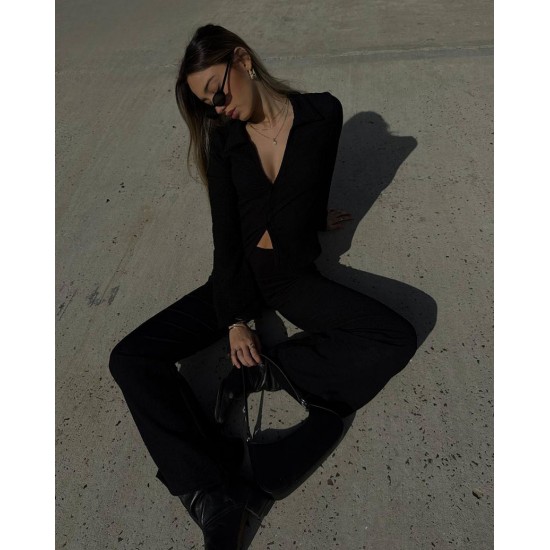 Camisa Neo con mangas flare Camisa Neo con mangas flare