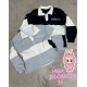 Buzo Rugby bicolor con bordado Buzo Rugby bicolor con bordado