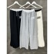 Pantalon Yun con cintura combinada