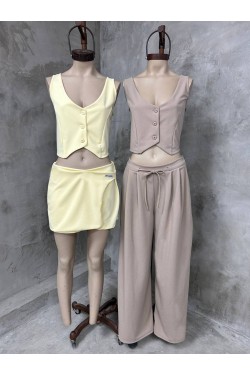 Chaleco Flash con botones