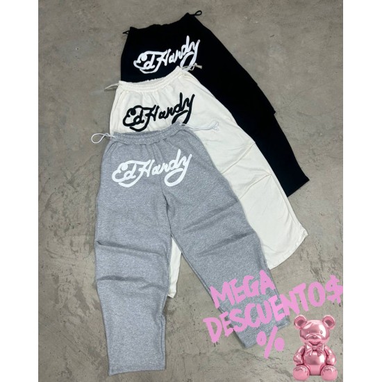 Pantalon Lea con maxi estampa