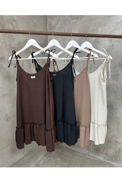 Vestido Basil con bolsillos