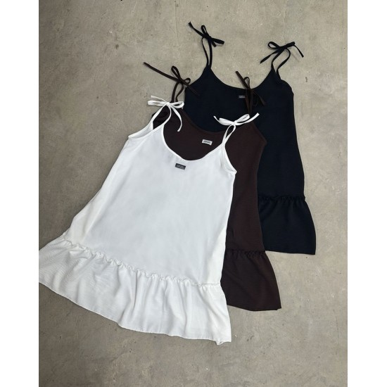 Vestido Basil con bolsillos