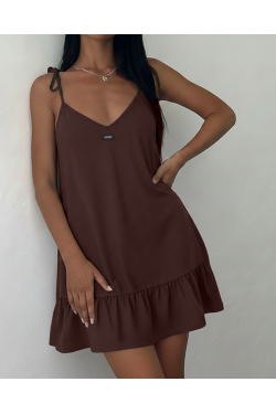 Vestido Basil con bolsillos