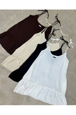 Vestido Basil con bolsillos