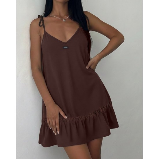 Vestido Basil con bolsillos