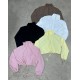 Campera Duna con cuello alto y frunce Campera Duna con cuello alto y frunce