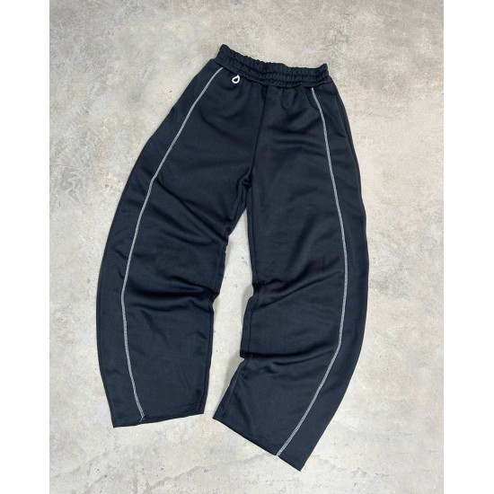 Barrel fit pant con costuras contratono Barrel fit pant con costuras contratono