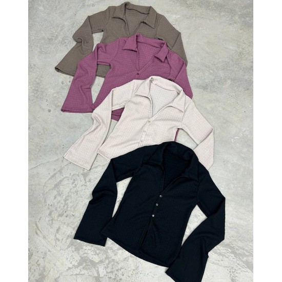 Camisa Neo con mangas flare Camisa Neo con mangas flare
