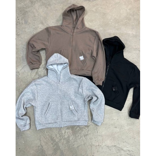 Hoodie con cierre Hoodie con cierre