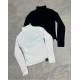 Polera slim fit lanilla premium