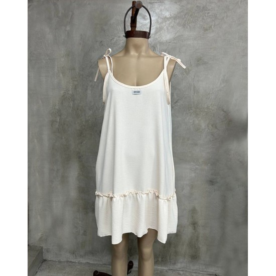 Vestido Basil con bolsillos Vestido Basil con bolsillos