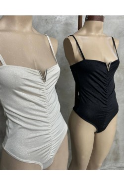 Body Caly con frunce y hebilla Body Caly con frunce y hebilla