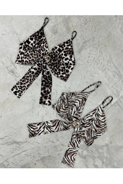 Top Fluxo con hebilla