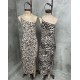 Vestido Rixi animal print con hebilla Vestido Rixi animal print con hebilla