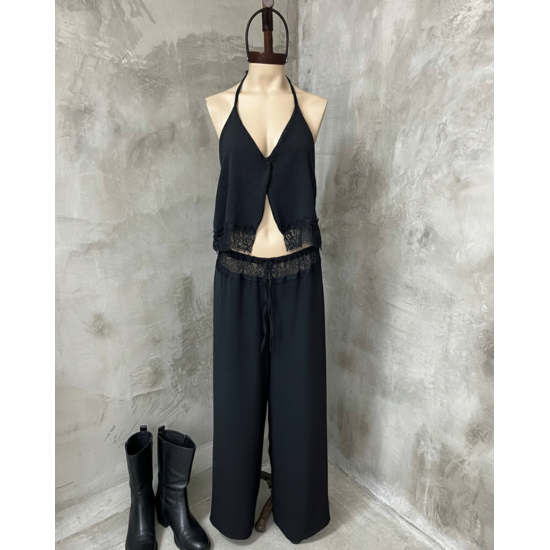 Pantalon Naina con puntilla