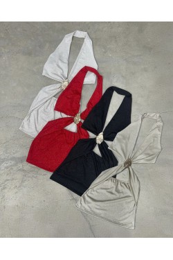 Vestido Amanda con hebilla