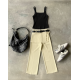 Pantalon Hybrid con mini superpuesta Pantalon Hybrid con mini superpuesta