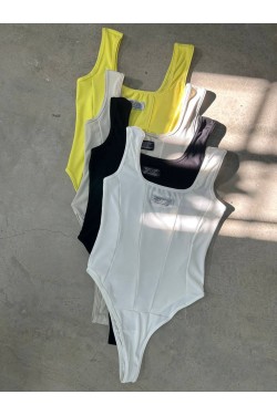 Body Bambi con recortes y etiqueta