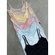 Musculosa Madi de morley con frunce