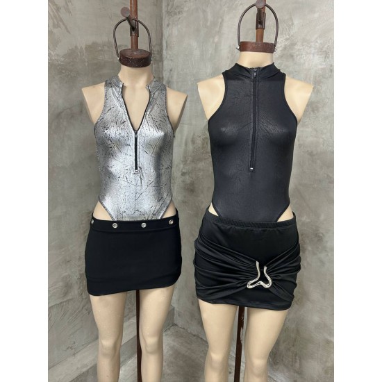 Body Nat engomado con cierre