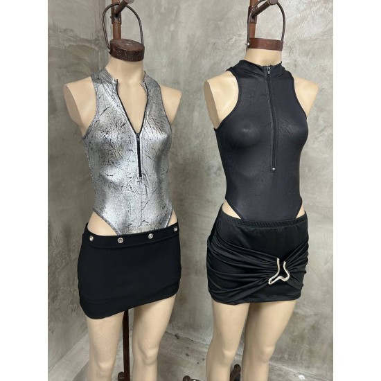 Body Nat engomado con cierre