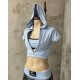 Remera Eira con cierre y capucha Remera Eira con cierre y capucha